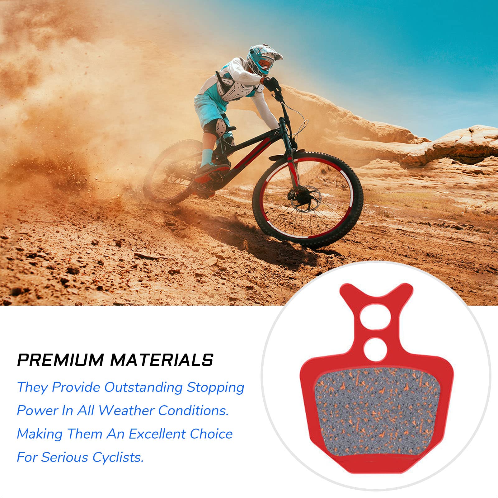 Amazon.com : KIEVODE 2 Pairs of Disc Brake Pads for Formula The